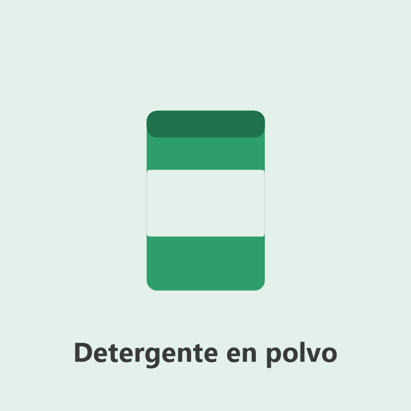 Detergente en polvo 1 kg