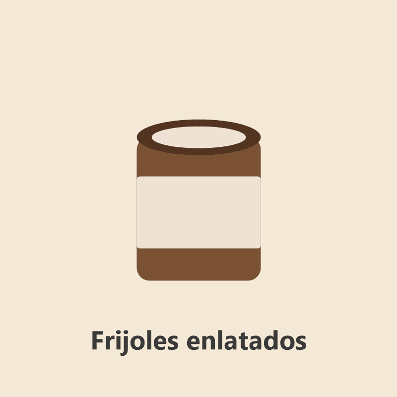Fríjoles enlatados 300 g