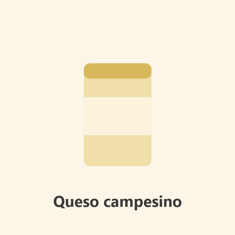 Queso campesino 250 g